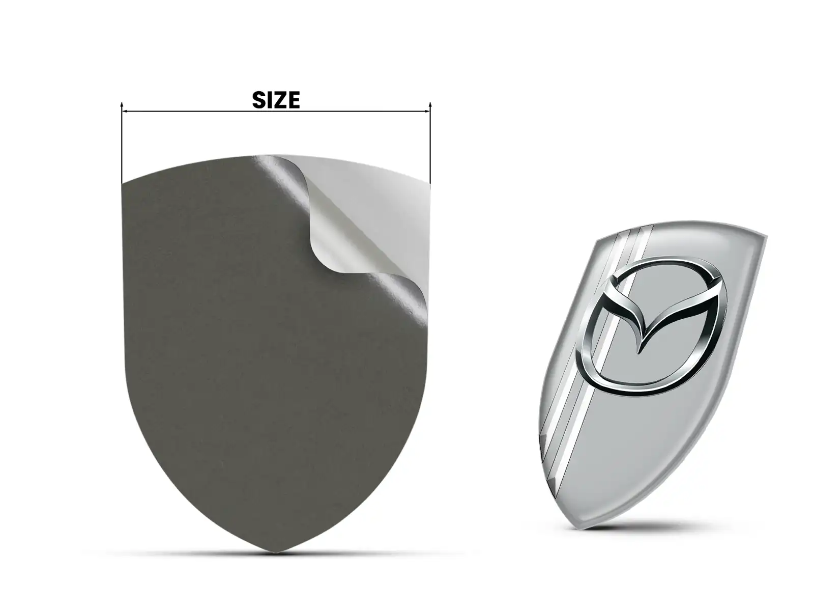 Mazda Hood Emblems High Quality Professional Customizable